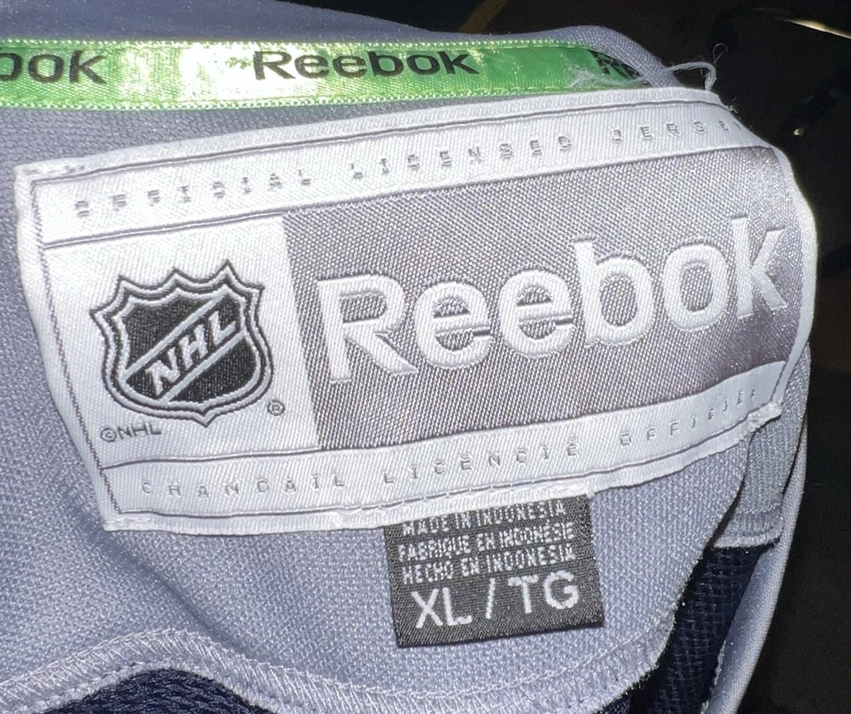 Camiseta deportiva de los New York Rangers para hombre XL NHL camiseta de práctica de hockey Reebok Foto 4 de 4