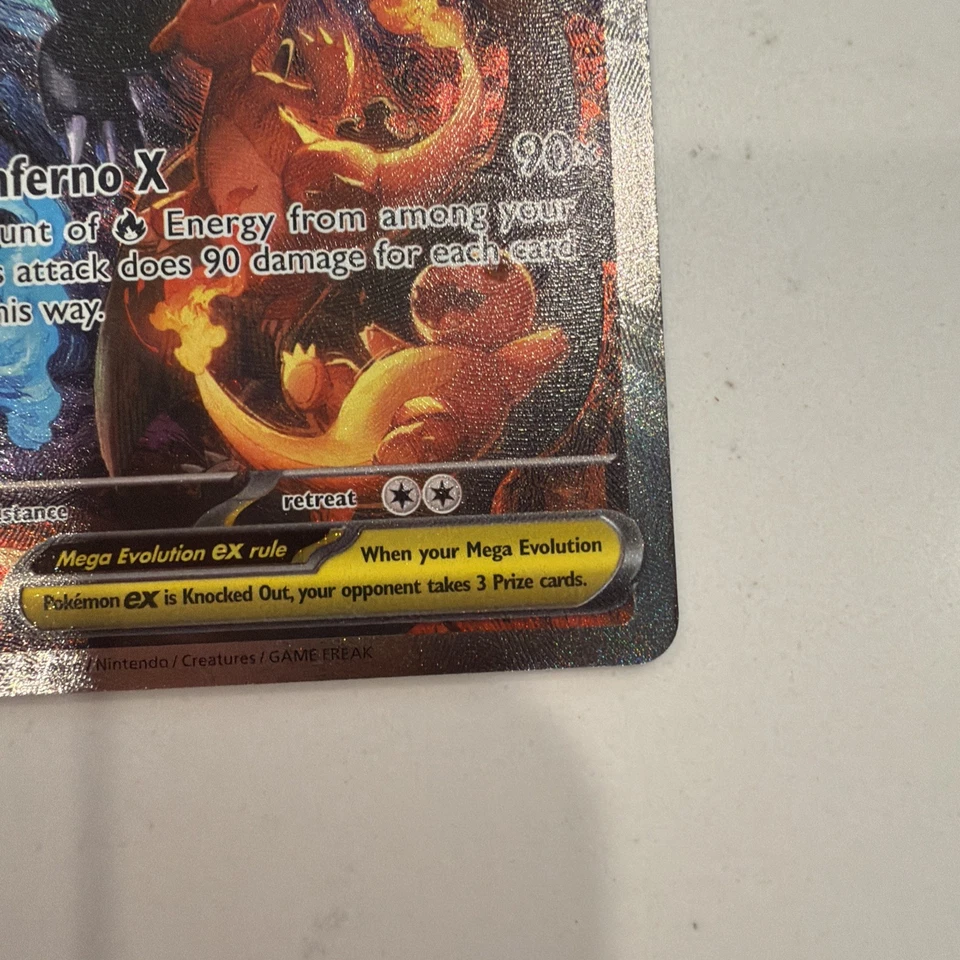Mega Charizard X ex 125/094 Me02: Phantasmal Flames Holo - Image 4 of 4