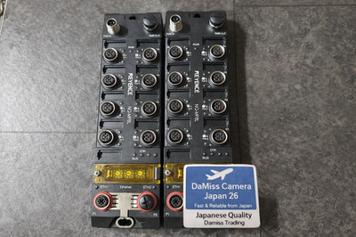 Keyence NQ MP8L Master Modul 2 Stück Ethernet Industrial unbenutzt aus Japan 339
