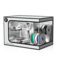 3D Printer Enclosure for Bambu Lab A1 Mini Combo, Stainless Steel Frame Enclosur