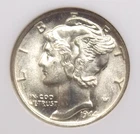 1944 "S" Mercury SILVER Dime 10c NGC MS66 #025 Gem BU Uncirculated ECC&C, Inc.