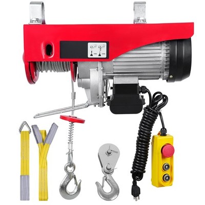 Uimoso Electric Hoist 2200lbs Crane Winch with Wired Remote Control 1600W 110V