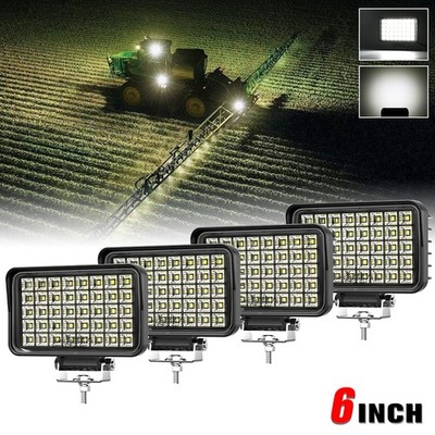 12V 24V Tractor Lights Powerful New 6X4 LED Work Light 180W Truck Flood Light