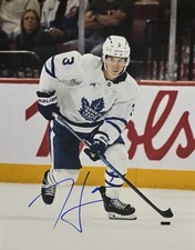 Henry THRUN SIGNED 8x10 Photo! TORONTO MAPLE LEAFS! Marlies D MAN W/coa