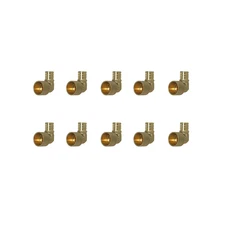 10 Pack XFITTING 3/4" Pex X 3/4" Female Sweat Elbow, 3/4 Pex Female Sweat Elbow