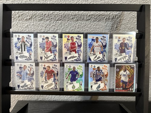 2024-25 Topps Man of the Match Signature Style Limited Edition UEFA 10 cards