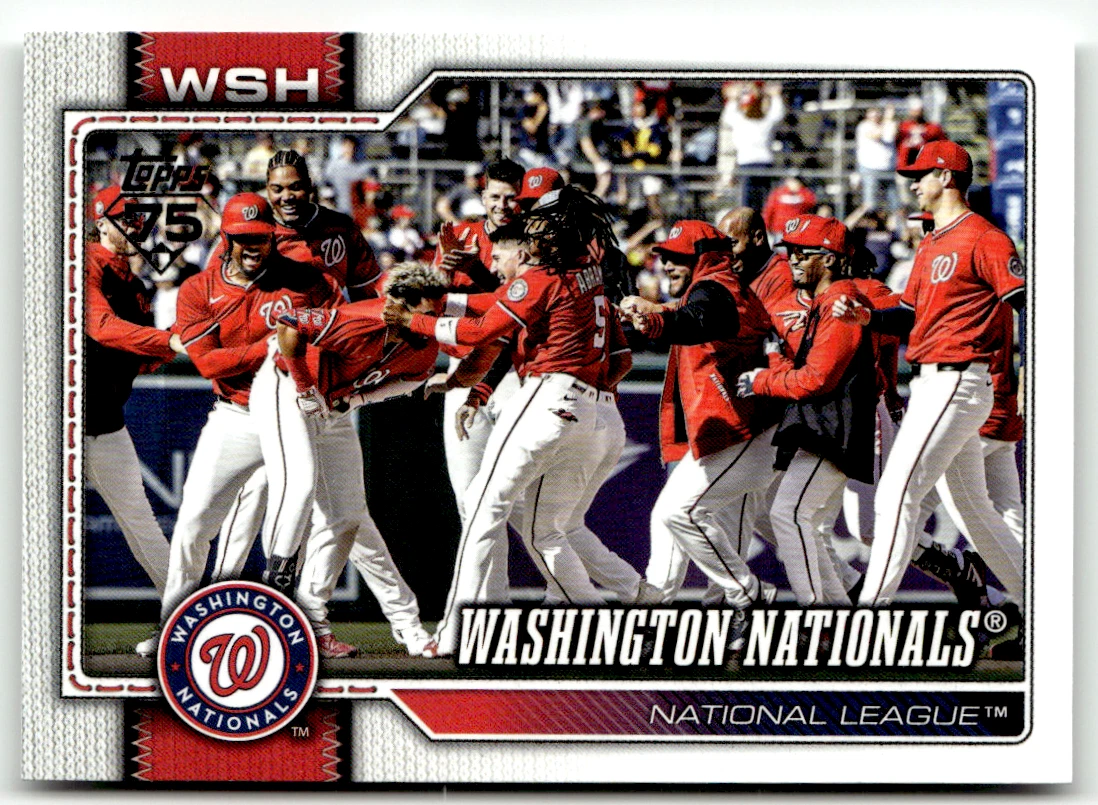 Topps MLB Series One No. 2026 266 Nacionales de Washington