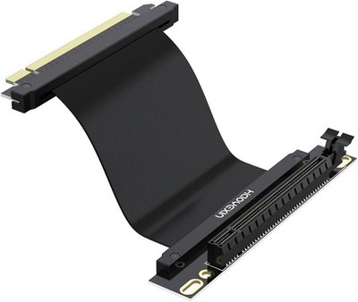 PCIE 3.0 X16 Extension Cable, PCI-E 16x Extreme High Speed Riser Cable, 20CM