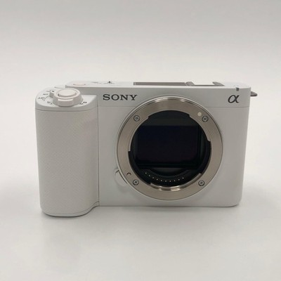 Sony ZV E1 12.1MP 4K Video Mirrorless Camera White Body Excellent