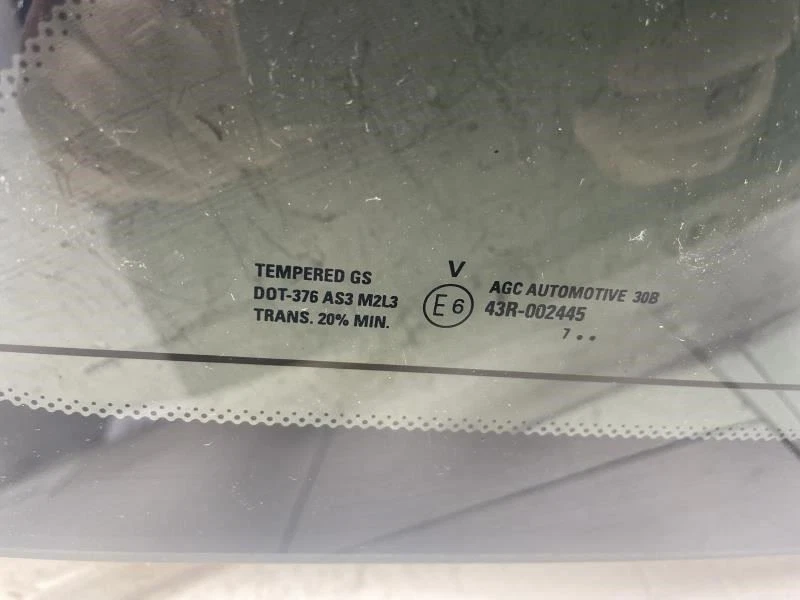 2008 雪佛兰 EQUINOX LT 后方右四分之一窗玻璃带 KEYLESS 入口 — 第 3/4 张图片