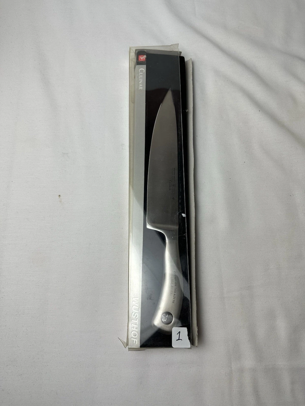 Wusthof Culinary Olympic Souvenirs chefs knife 23 Cm Solingen 4589 Steel Germany