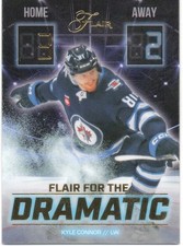 25-26 2025-26 Flair Kyle Connor Flair for the Dramatic #FTD-5 Jets