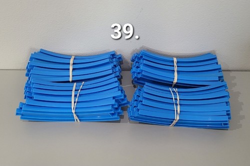 TOMY Blue Train Track Pieces 73x Lot Thomas & Friends Trackmaster 1990s /2000s - Picture 22 of 23
