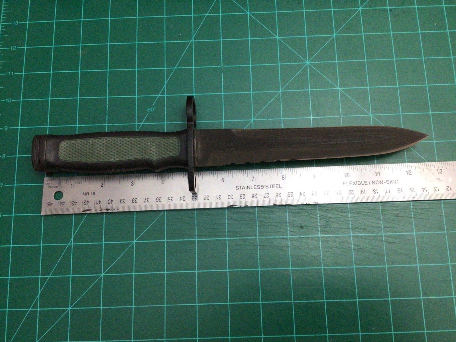 Ultra Rare Camillus Cutlery CAM1A1 Terzuola Design Bayonet Knife w/Sheath