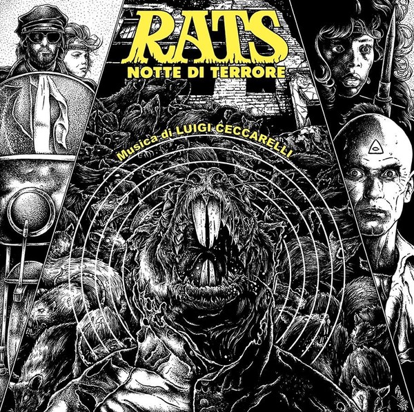 Vinile - Luigi Ceccarelli - Rats Notte Di Terrore / O.S.T. (White Crystal Vinyl)-image