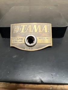 Tama Snare Drum Badge Early 90’s With Grommet For Metal She’ll