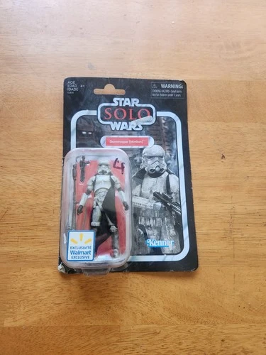 2018 Star Wars Vintage Collection VC  Stormtrooper Mimban, Damaged Card