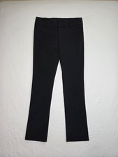 Alice + Olivia Via Black Dress Pants Women Size 6 Straight Leg Office Classic