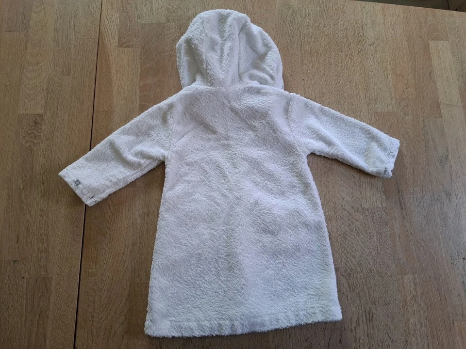 Schiesser Baby Bademantel 7-9 Monate/ 74-80 - Bild 3 von 3