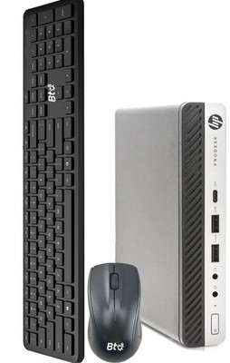 HP 600 G4 Desktop Mini Intel Core i5 8GB RAM 1TB SSD Offices i5-8500T