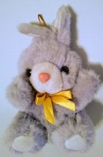 Vintage Easter Pets Easter Unlimited Bunny Pastel Purple 7" Stuffed Plush