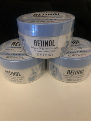 Lot Of 3 BeWell Retinol Renewing Cream By NatureWell  For Face and Body