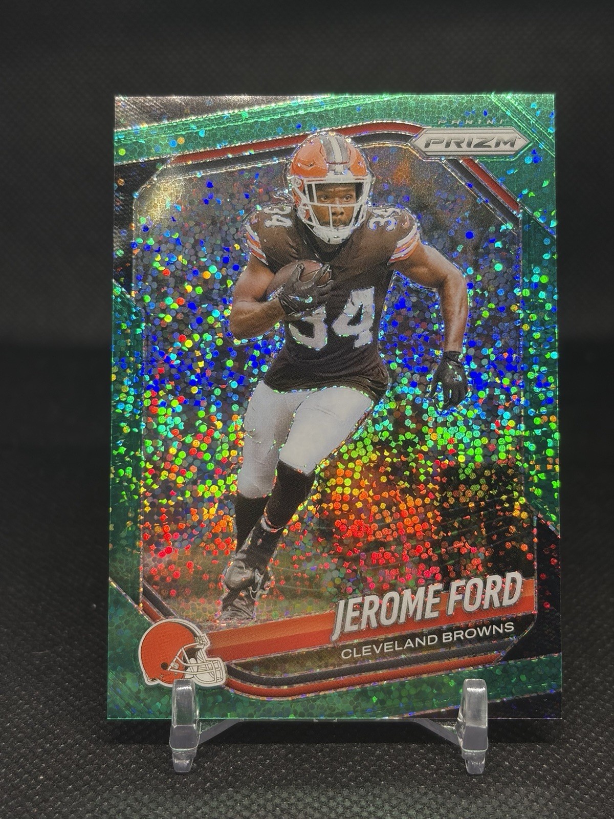 JEROME FORD 2025 PANINI PRIZM #227 GREEN SPARKLE 5/8 BROWNS SSP