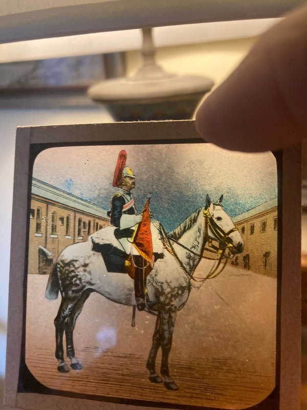 Magic Lantern slides (8)-1800s British Army Bengal Lancers- Butcher & sons 1910