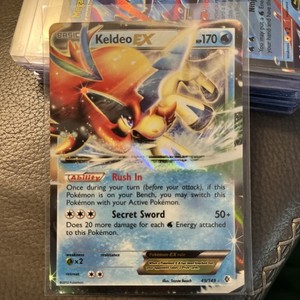 keldeo ex pokemon card value Shop[Traditional Chinese] / ex 027/086 RR sv11wf  TCGHOBBY Colorless Secret Sword (50+) Does 20 more damage for each Water Energy attached to this Pokmon Keldeo (Holo) - 045/189