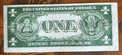1935A $1 Silver Certificate Brown Seal Hawaii Note AU - Picture 2 of 2