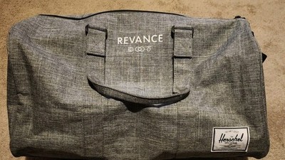HERSCHEL SUPPLY CO Novel Duffle Duffel Bag Raven Crosshatch Weekender Gym Tote