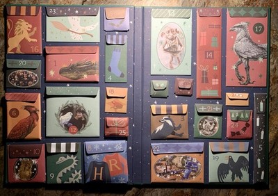 Harry Potter Holiday Magic: Official Advent Calendar - 25 Days Of Surprises *New