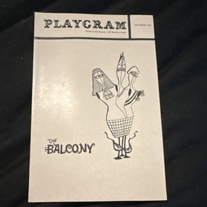 The Balcony Vintage Playbill (Nov 1964) Circle in the Square
