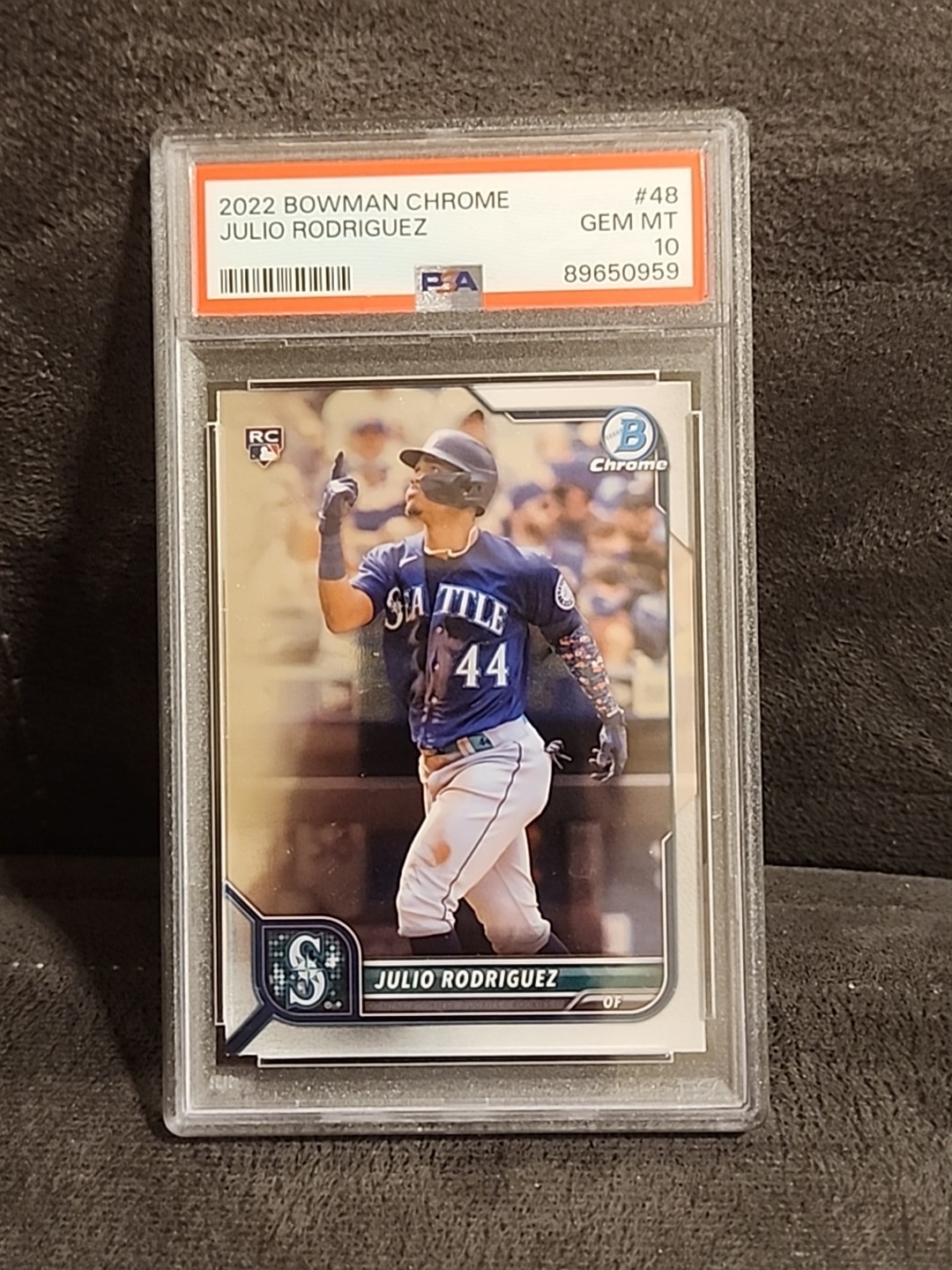 Julio Rodriguez 2022 Bowman Chrome #48 Base Price Guide Julio Rodriguez 2022 Bowman Chrome #48 Base Price Guide