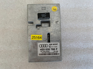 Audi A6 C6 4F AMI Most Interface Steuergerät control unit 4E0035785F