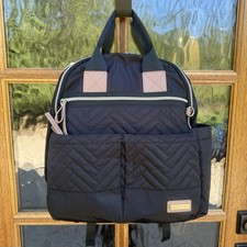 Skip Hop Diaper Bag Backpack Black Adjustable Straps No Accessories Clean EUC