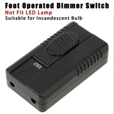 Foot Dimmer Switch Full Range Inline Slide Control for Floor Lamp / CFL light