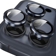 For Apple iPhone 17 Pro Tempered Glass  Camera Lens Protector Mental Rings Lens