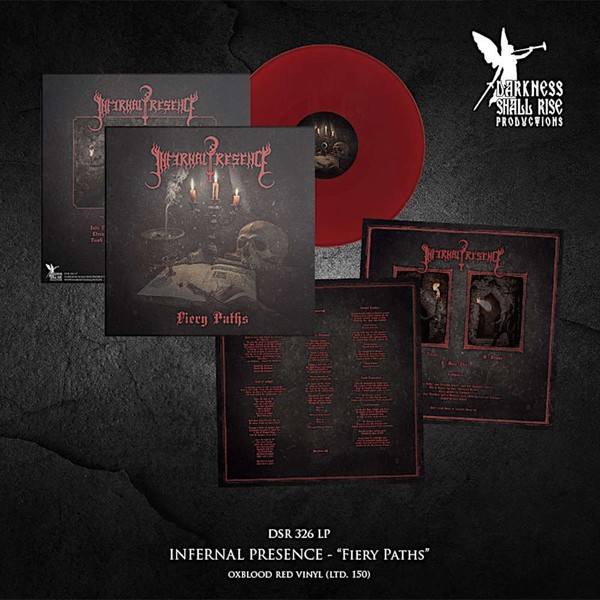 Infernal Presence - Fiery Paths - Vinyl-Lp - Oxblood Vinyl-image