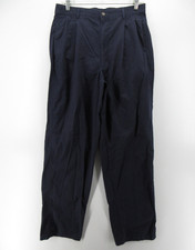 VINTAGE Ralph Lauren Polo Pants Men 32X32 Blue The Classic Golf Pant Pleated USA