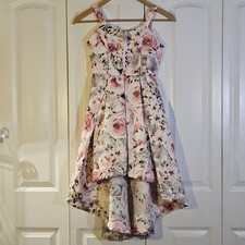 Xtraordinary Girls Dress Size 12 Formal Special Occasion Dress Dance Pink Roses