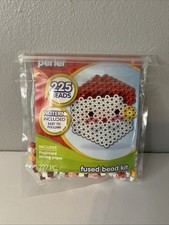 PERLER 80-72346 FUSED BEAD KIT TRIAL SANTA