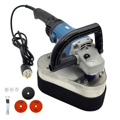 220V Handheld Three Head Dust-free Grinding Machine with Speed Regulator