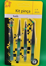Precision Tweezer kit 4-piece. eletronic repair, crafting,  delicate work