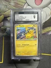 CGC 9 Stamped Pikachu Black Star Promo 190