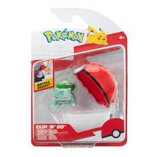 Pokémon PKW3634 - Clip'n'Go Poké Ball - Bisasam & Pokéball, offizieller Pokéball