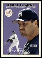 2000 Fleer Tradition Roger Clemens New York Yankees #279