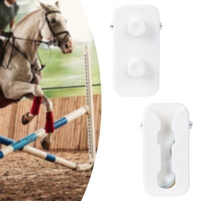 2x Horse Competition Breakaway Jump Cups Adapters Security Locks Secure Locks