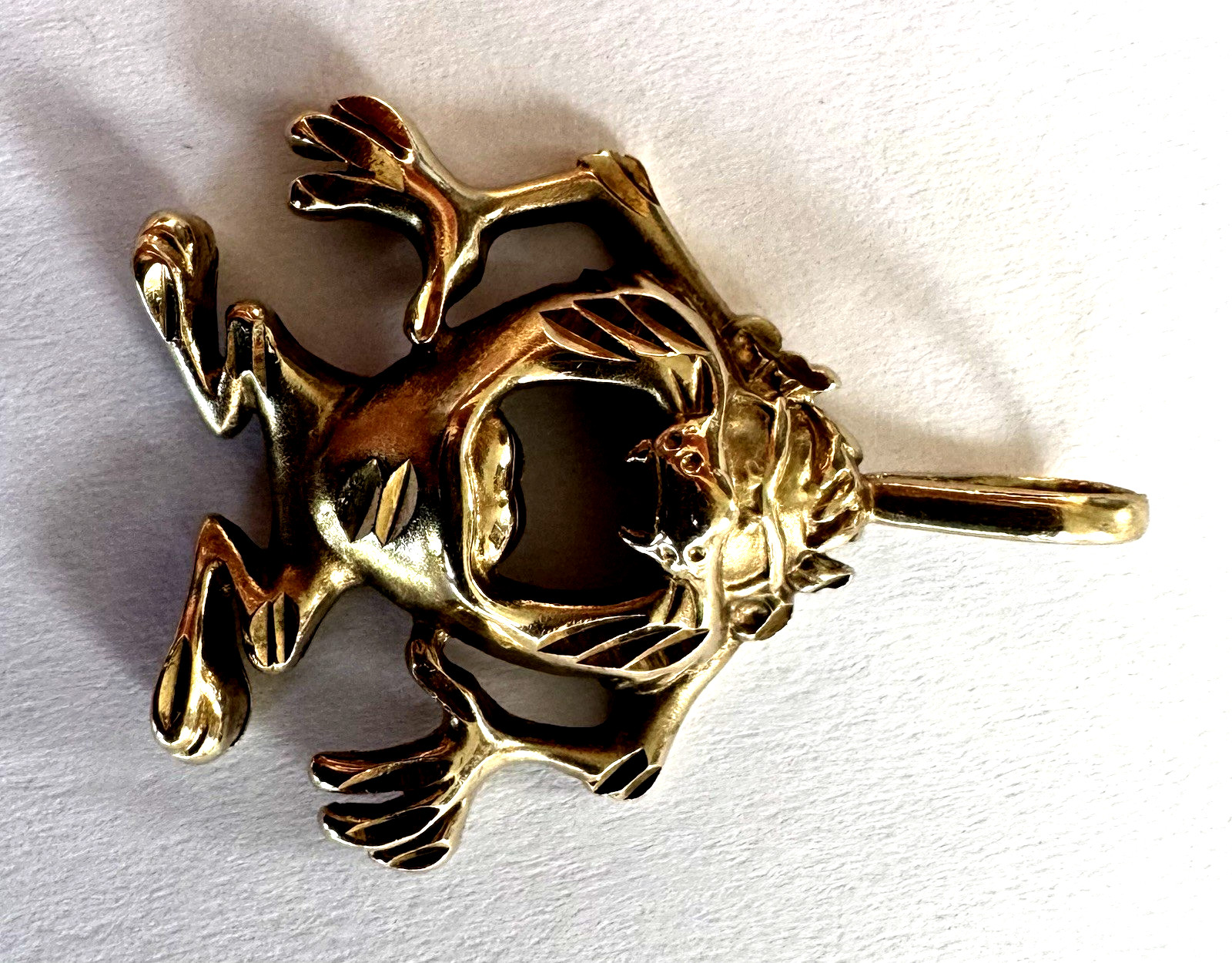 Michael Anthony 14k Solid Gold Warner Brothers Ta… - image 4