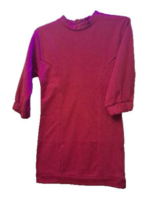 Girl s Size 6 / 6X Wonder Nation Maroon Dress NWT 